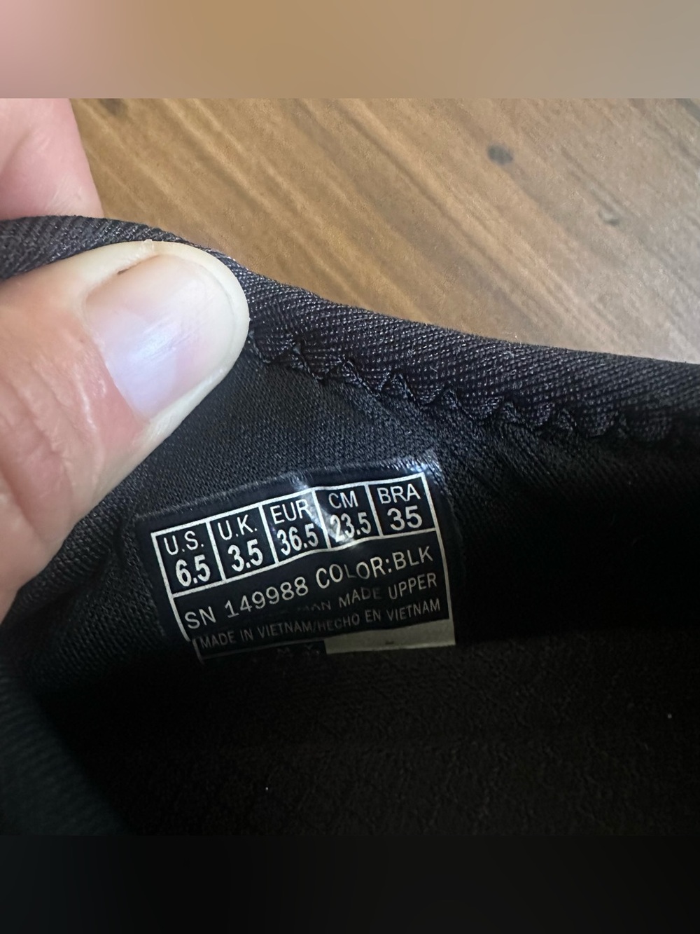 Skechers Skech-Lite Pro Black White Slip On Sneakers Womens Size 6.5 - Picture 5 of 5